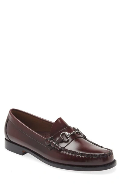 Shop G.h. Bass & Co. Lincoln Loafer In Wine