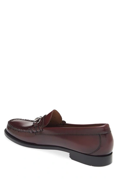 Shop G.h. Bass & Co. Lincoln Loafer In Wine