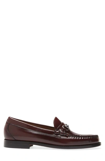 Shop G.h. Bass & Co. Lincoln Loafer In Wine