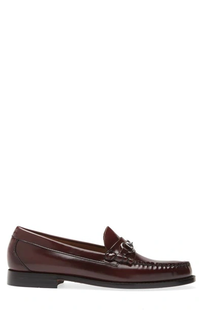 G.h. Bass & Co. Lincoln Loafer In Wine