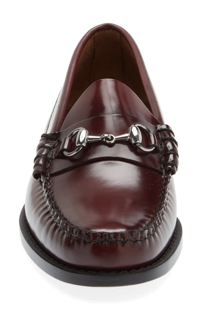G.h. Bass & Co. Lincoln Loafer In Wine