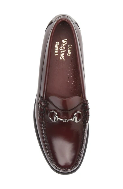 Shop G.h. Bass & Co. Lincoln Loafer In Wine