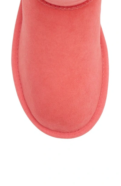 Shop Ugg Classic Ii Genuine Shearling Lined Short Boot In Nantucket Coral