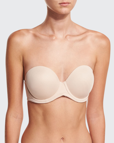 Shop Wacoal Red Carpet Full-figure Strapless Bra In Natural Nude