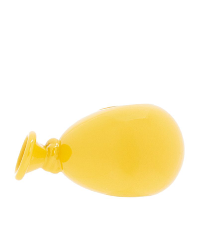Shop Loewe Enamelled Brass Balloon Pendant In Yellow