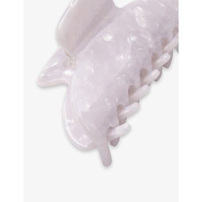 Shop The White Company Women's White Large Resin Hair Clip