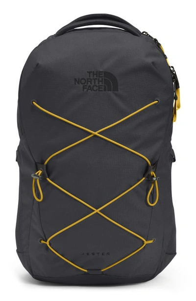 The North Face Jester Backpack In Asphalt Grey/ Mineral Gold | ModeSens