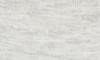 Skims Stretch Cotton Dipped Thong In Light Heather Grey