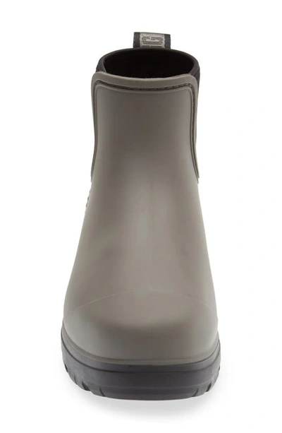 Ugg Women's Droplet Lug-sole Waterproof Rain Boots In Wild Dove