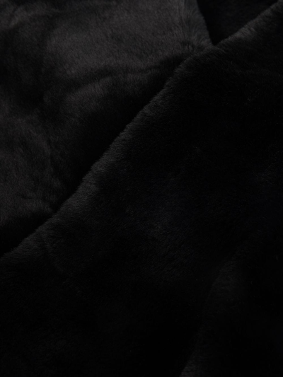 Shop Apparis Bambi Faux-fur Scarf In Black