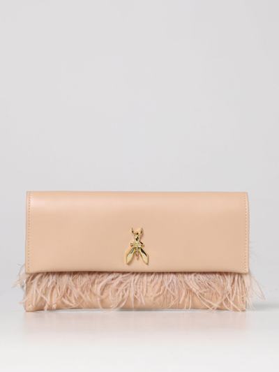 Shop Patrizia Pepe Clutch  Woman In Blush Pink