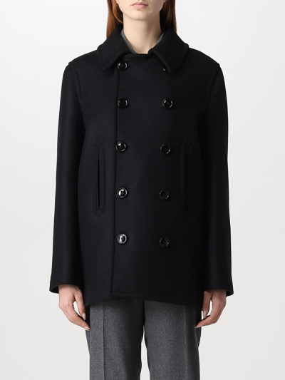 Shop Marni Coat  Woman Color Black