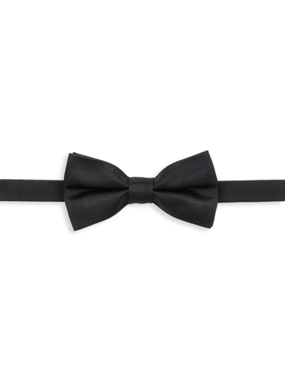 Shop Saks Fifth Avenue Men's Collection Contrast Shine Bow Tie In Navy Blazer
