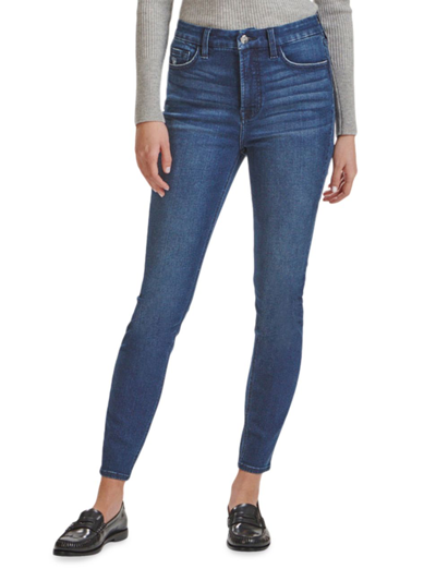 Shop Jen7 Women's High-rise Stretch Skinny Jeans In Dstinyflls