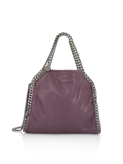 Shop Stella Mccartney Women's Mini Falabella Bag In Amethyst