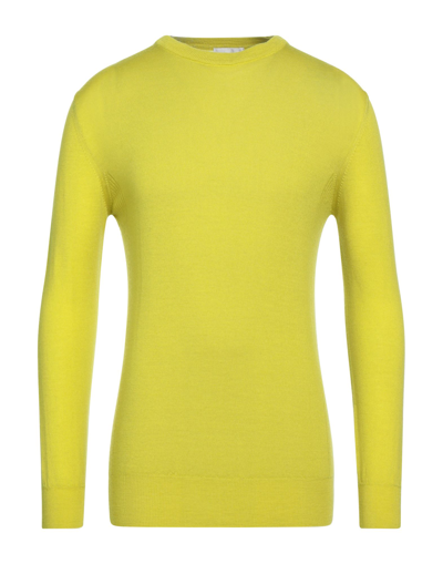 Shop Filoverso Man Sweater Acid Green Size Xxl Merino Wool