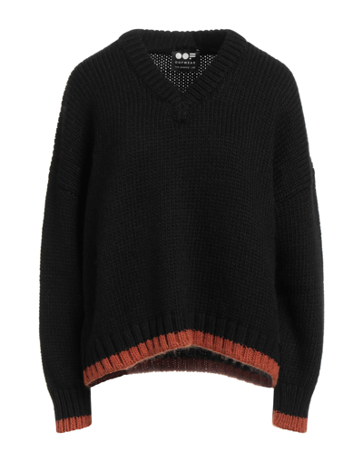 Shop Oof Woman Sweater Black Size Xs Acrylic, Alpaca Wool, Wool, Viscose