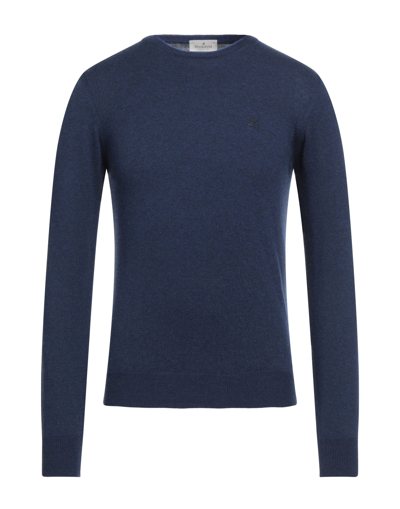 Shop Brooksfield Sweaters In Dark Blue