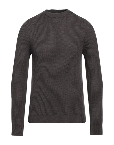 Shop Woolrich Sweaters In Dark Brown