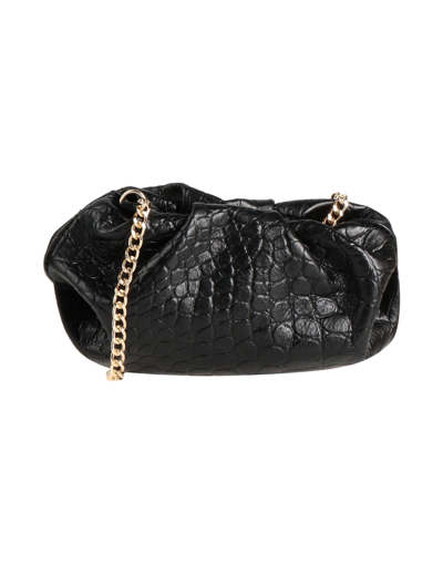 Shop My Choice Woman Cross-body Bag Black Size - Calfskin