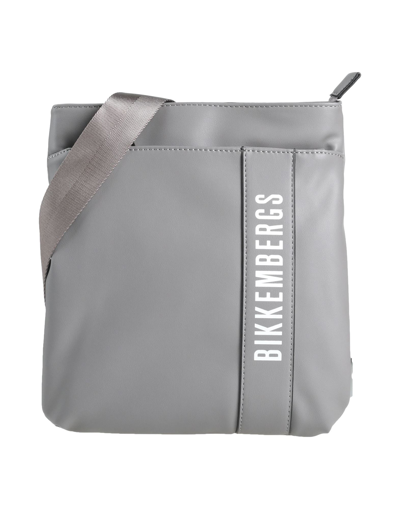 Shop Bikkembergs Handbags In Grey