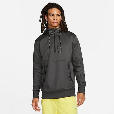 Nike Men's Sportswear Air Max Graphic Half-zip Hoodie In Medium Ash/black/ black | ModeSens