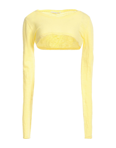 Shop Kartika Woman Top Yellow Size 10 Cotton