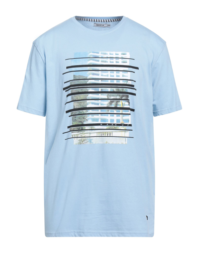 Shop Markup T-shirts In Sky Blue