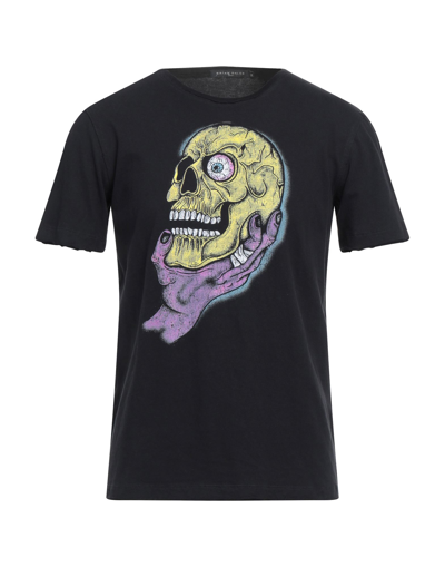 Shop Brian Dales Man T-shirt Black Size Xxl Cotton