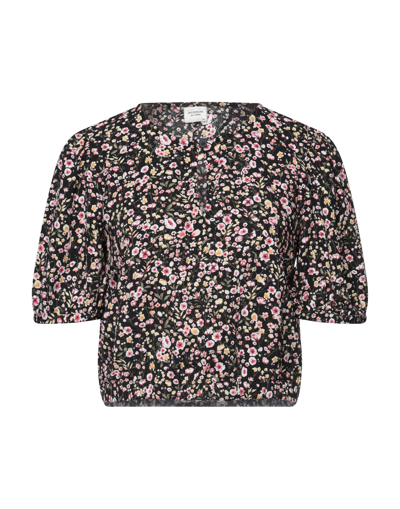 Shop Jacqueline De Yong Woman Top Black Size 10 Polyester