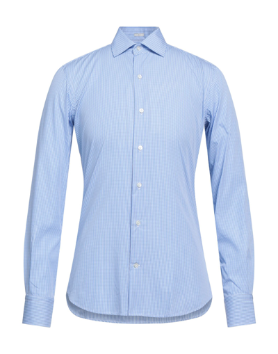 Shop Himon's Shirts In Sky Blue