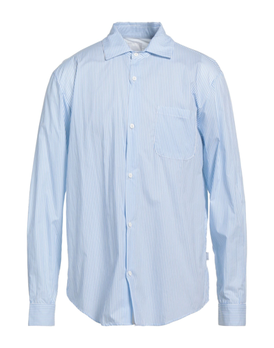 Shop C.9.3 Man Shirt Sky Blue Size L Cotton