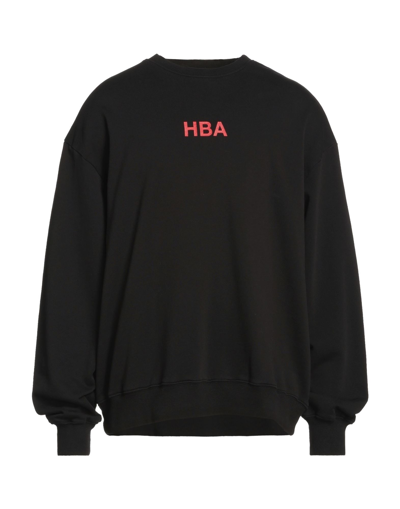 Shop Hood By Air Hba  Man Sweatshirt Black Size L Cotton, Elastane