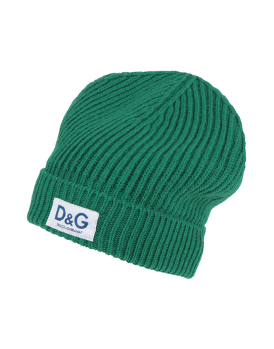 Shop Dolce & Gabbana Hats In Green