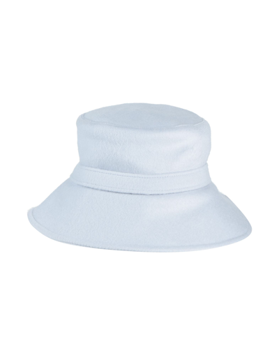 Alberta Ferretti Hats In Sky Blue