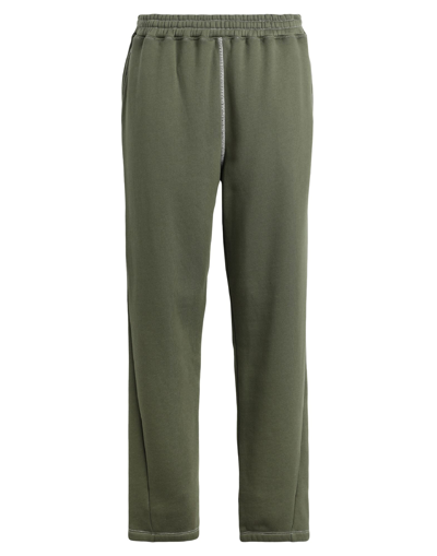 Shop Ninety Percent Org Ctn Brushed Loopback Contrast Stitch Detail Jo Woman Pants Military Green Size L