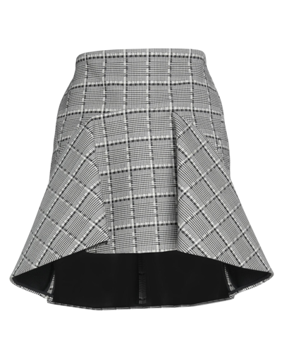 Shop Versace Woman Mini Skirt Black Size 4 Virgin Wool, Polyamide, Elastane