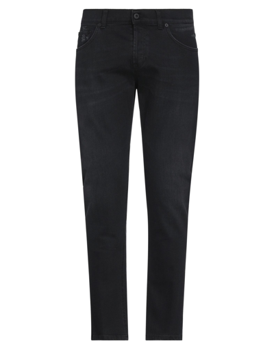 Shop Dondup Man Jeans Black Size 31 Cotton, Elastane