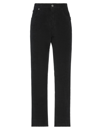 Shop Douuod Woman Pants Black Size 25 Cotton, Elastane