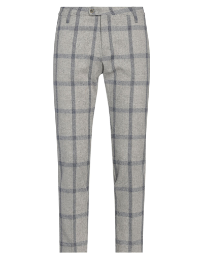 Shop Michael Coal Man Pants Light Grey Size 34 Acrylic, Polyester, Wool