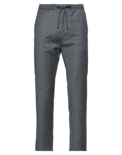 Shop John Barritt Pants In Grey