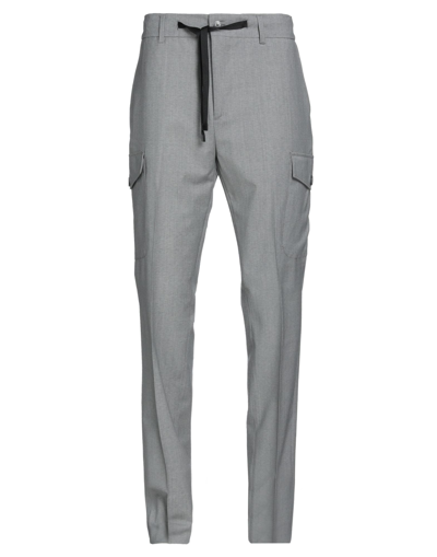 Shop Brian Dales Man Pants Grey Size 34 Wool, Polyester, Elastane