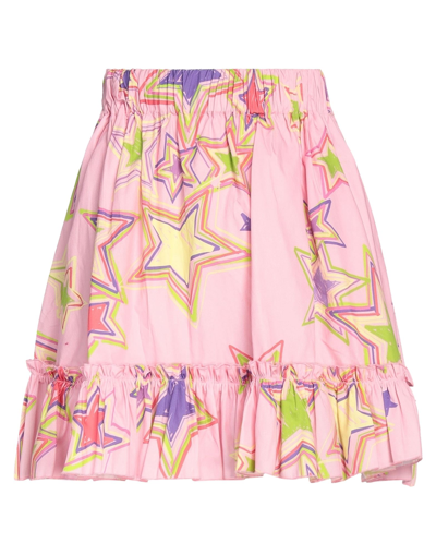 Shop Gna Gina Gorgeous Woman Mini Skirt Pink Size 6 Cotton