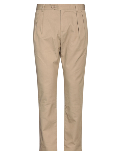 Shop Daniele Alessandrini Man Pants Beige Size 30 Polyester, Cotton