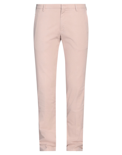 Shop Michael Coal Man Pants Blush Size 33 Cotton, Elastane In Pink