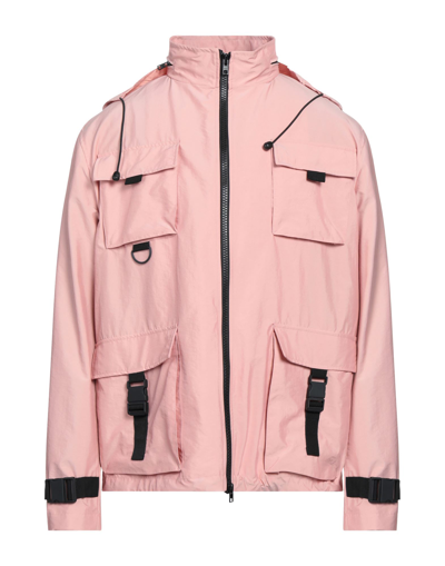 Shop Yoon Man Jacket Blush Size 40 Polyamide, Polyester In Pink