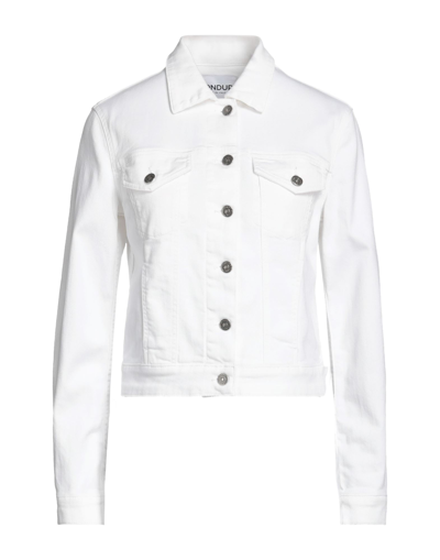 Dondup Denim Outerwear In White