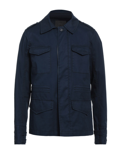 Shop Spiewak Man Jacket Midnight Blue Size L Cotton