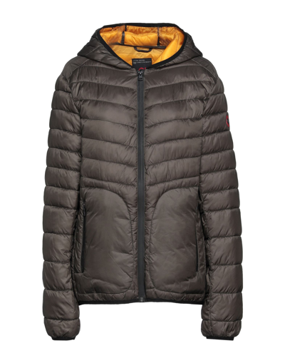 Shop Gaudì Down Jackets In Dark Green