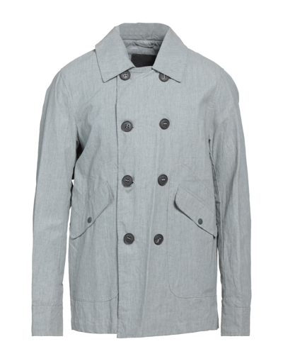 Shop Spiewak Overcoats In Light Grey